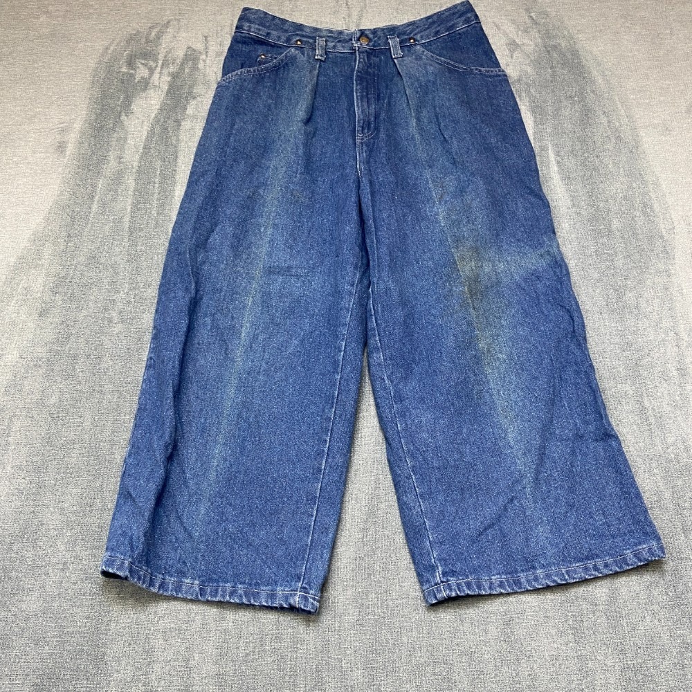 Vintage Levi's Baggy Jeans Womens 28x20.5 Blue Denim High Rise Relaxed Retro